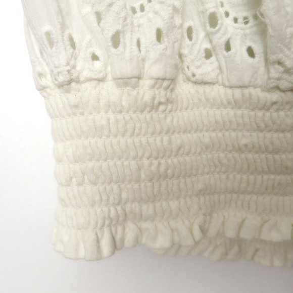 Anthro Porridge Freya Eyelet Lace Top XS - Picture 8 of 11